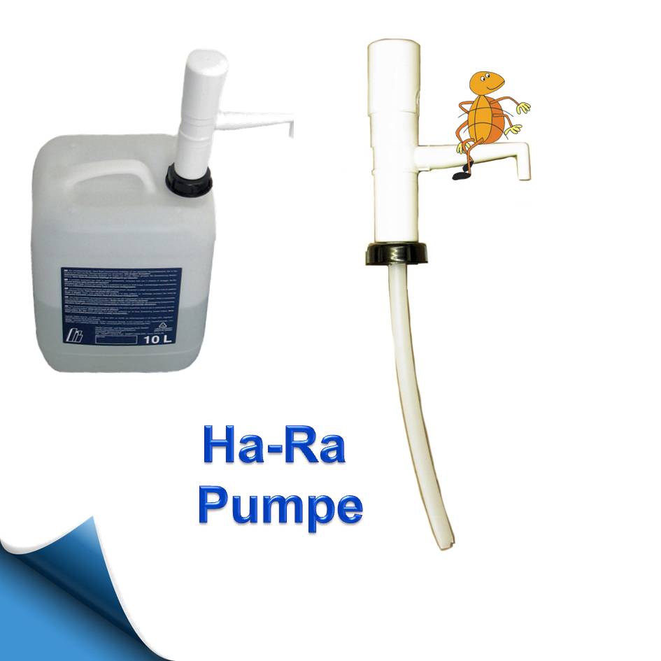 Ha-Ra Abfüll-Pumpe für 10 l Vollpflege-Kanister